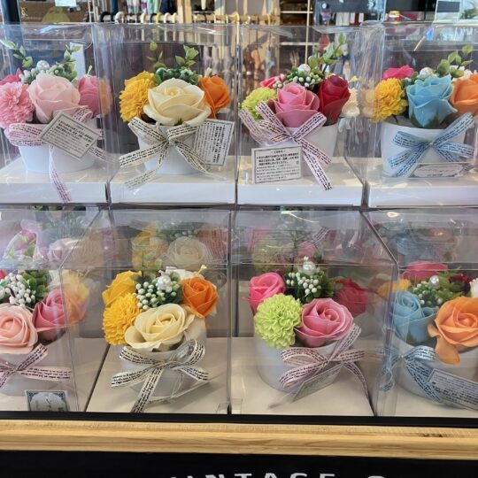 シャボンフラワー　フラワーポット