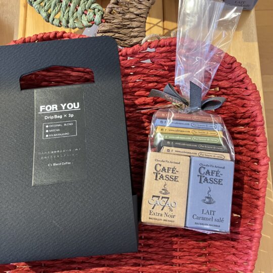 カフェタッセ　ミニタブレット　チョコレート