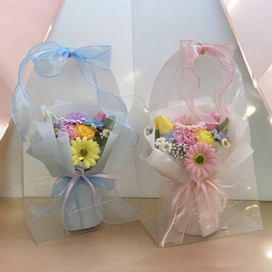 シャボンフラワーブーケ